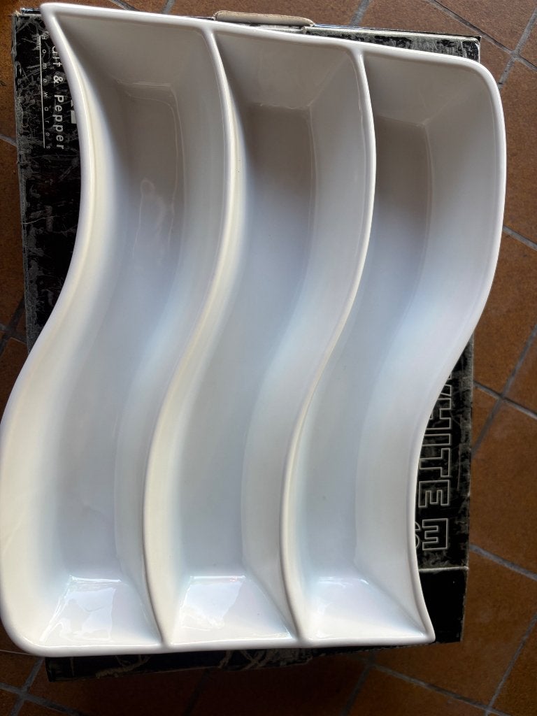 Schaal Salt &Pepper, Huis en Inrichting, Keuken | Servies, Ophalen, Overige merken, Modern, Schaal of Schalen