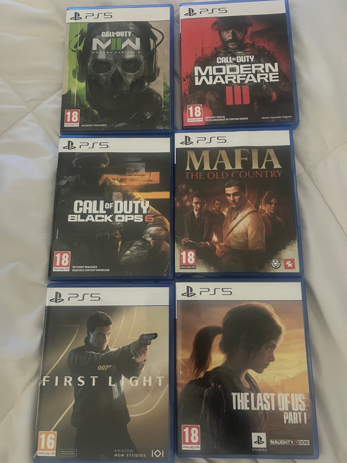 Sélection de jeux PS5 en très bon état., Enlèvement, Comme neuf
