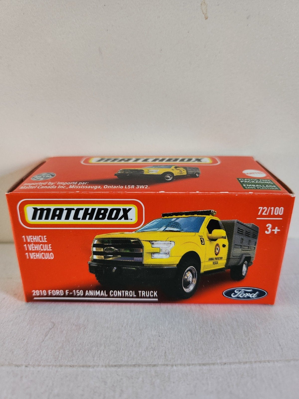 Matchbox Power Grabs 2010 Ford F-150 Animal Control Truck, Enlèvement ou Envoi, Camion