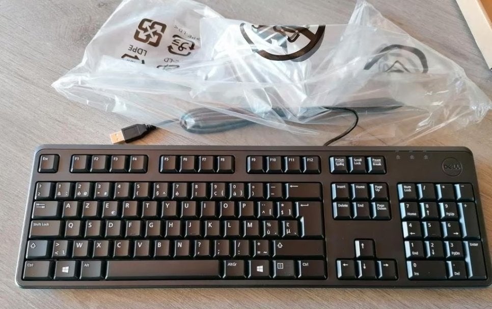 Dell Keyboard - KB212-b, Neuf, Enlèvement ou Envoi, Azerty, Dell