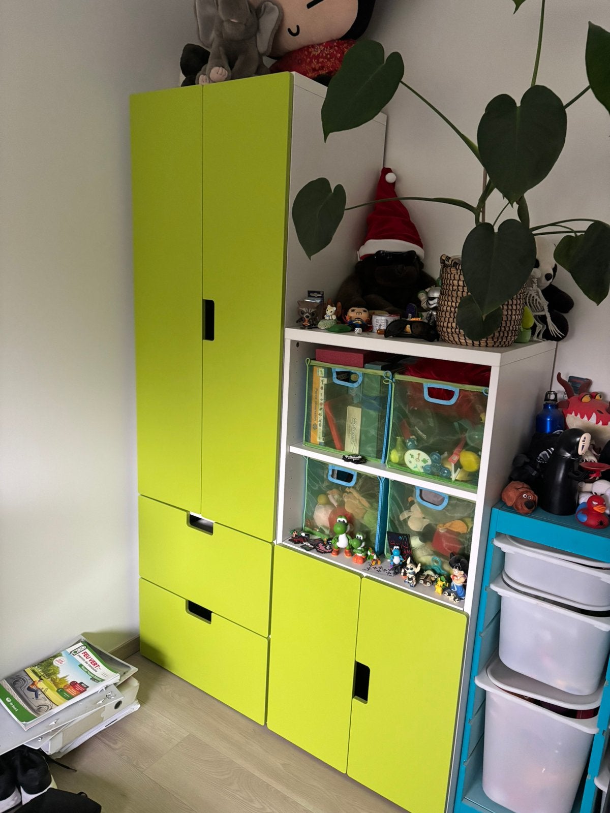 2 armoires Smastad, 105 cm ou plus, Enlèvement, Utilisé, 50 à 70 cm