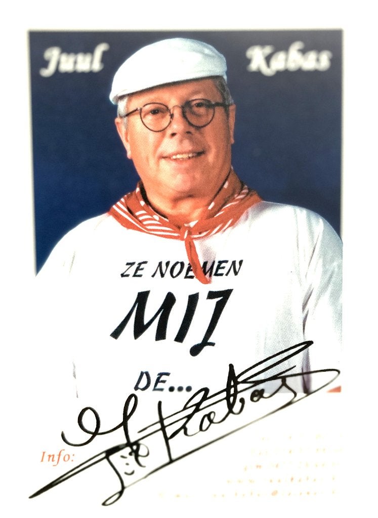 Gehandtekende Foto van Zanger  JUUL KABAS, Verzenden, Nieuw, Foto