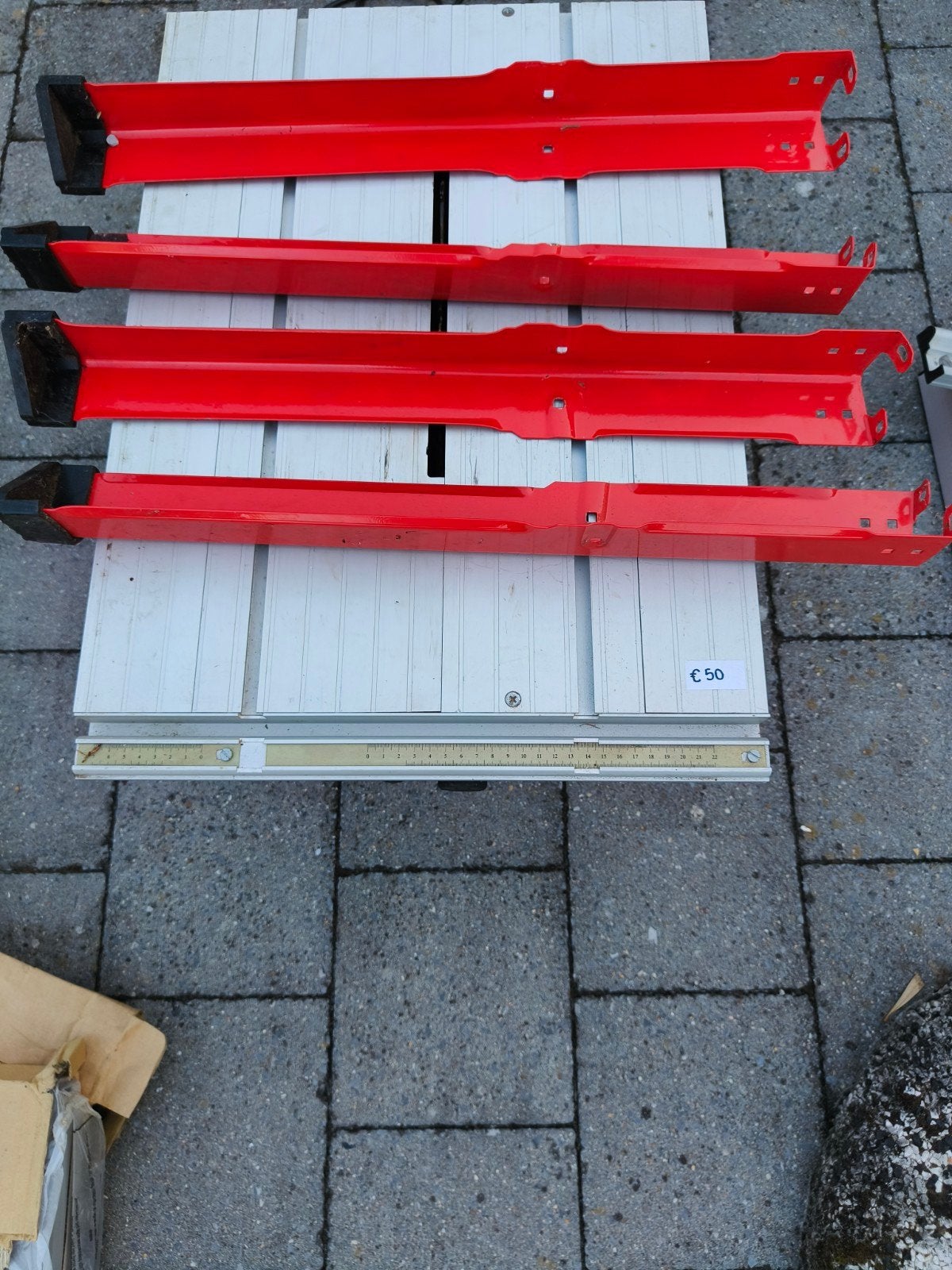 tafelzaag en electrische tegel snijder, Ophalen, Gebruikt