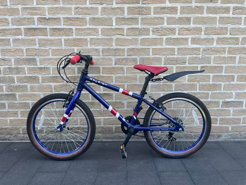 Jongensfiets Raleigh 20”, Vélos & Vélomoteurs, Vélos | BMX & Freestyle, Enlèvement, Comme neuf