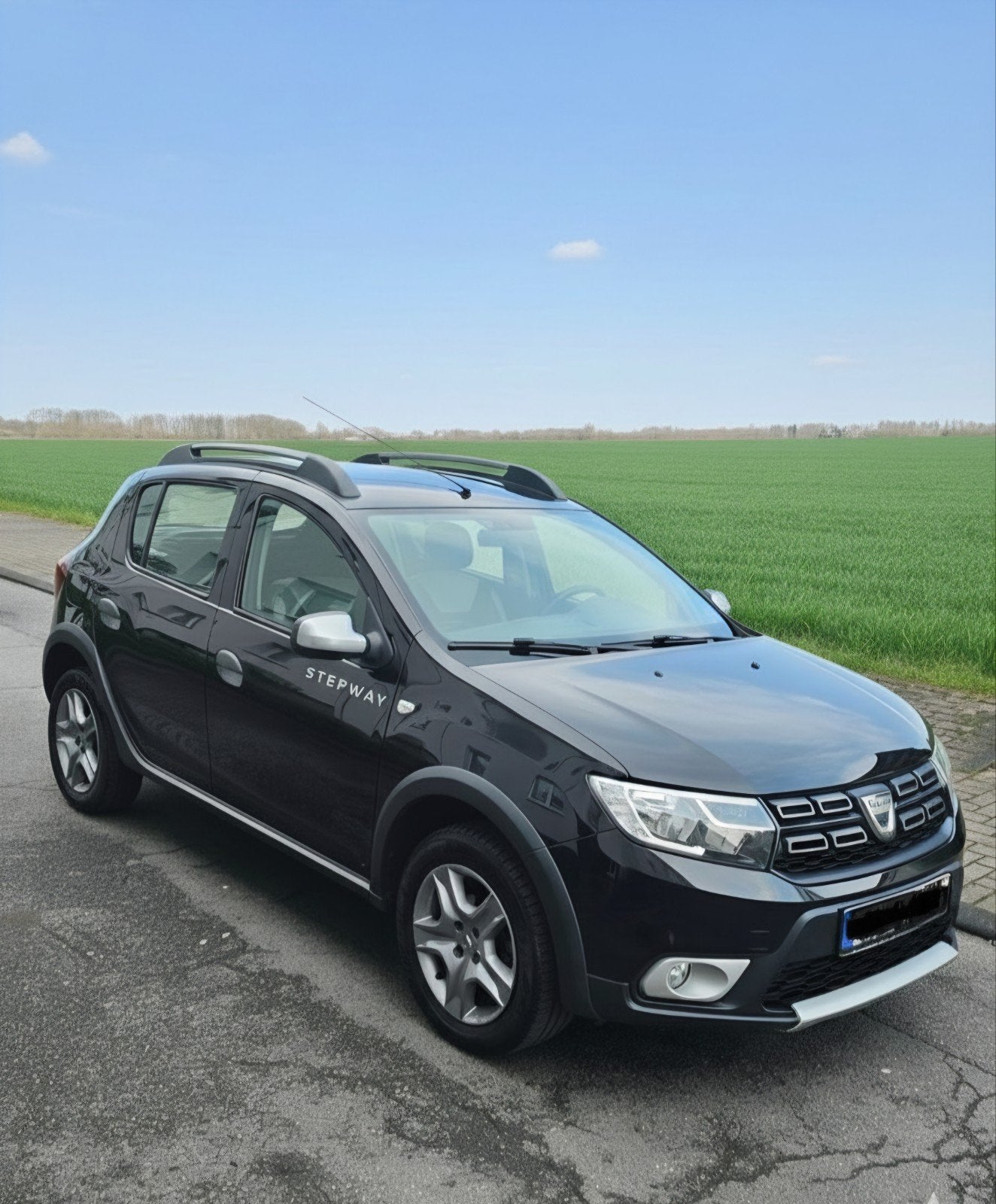 Dacia-trap, Auto's, Dacia, Zwart, Particulier, Sandero Stepway, Euro 6