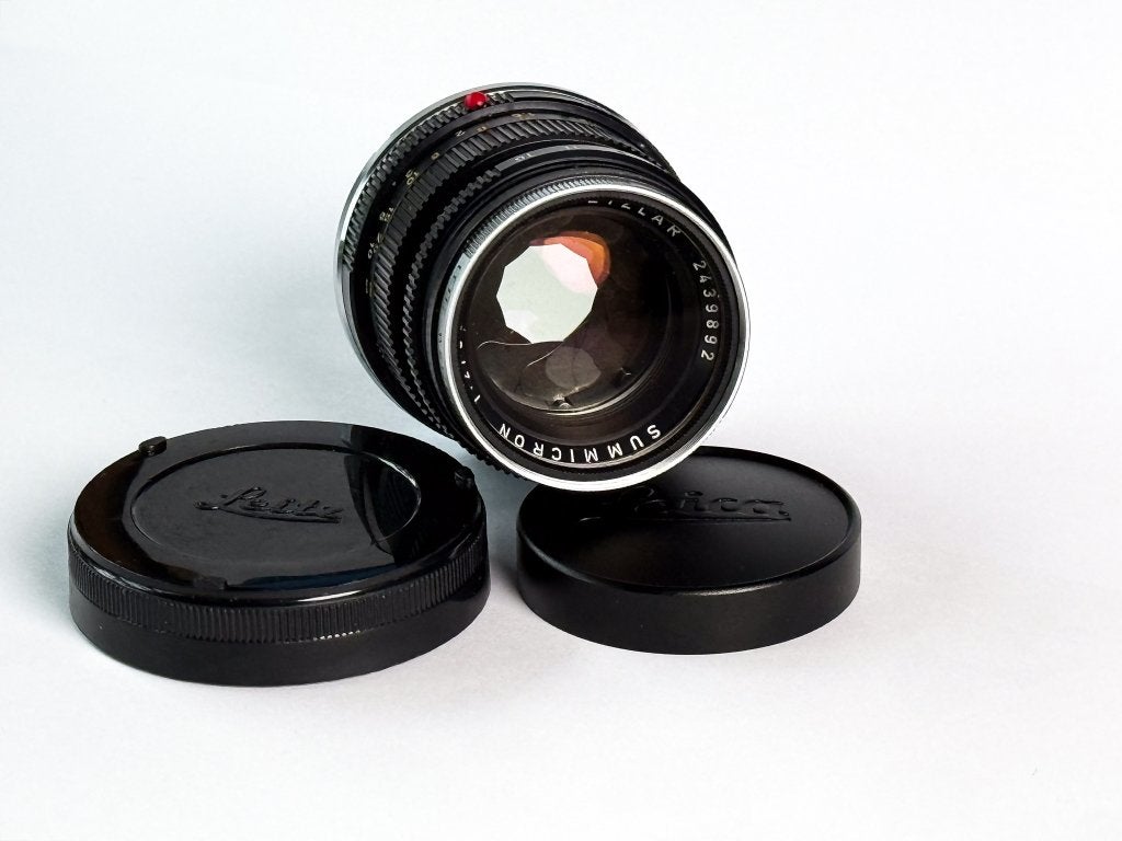 Leitz Wetzlar Summicron-M 50mm f/2 V3, TV, Hi-fi & Vidéo, Appareils photo analogiques, Enlèvement ou Envoi, Utilisé, Leica