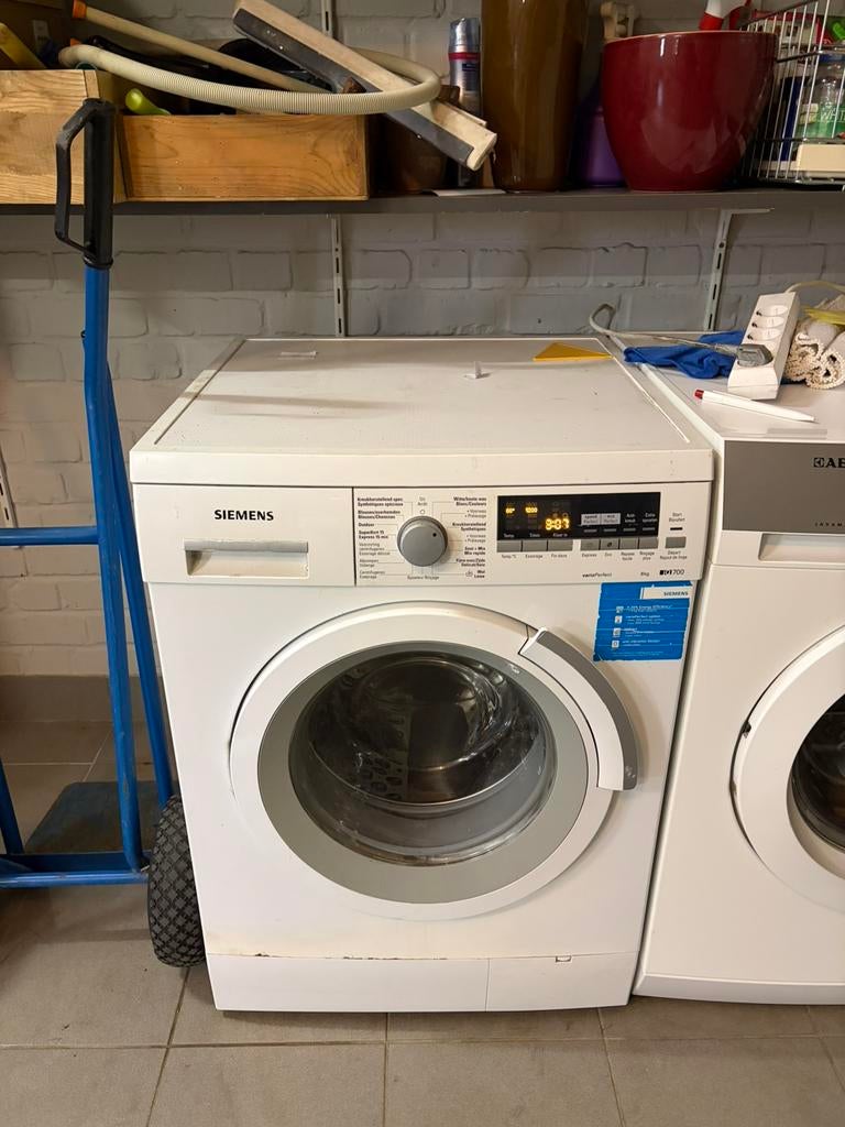 Machine à laver Siemens 8kg A++ | Livraison possible, 6 à 8 kg, 85 à 90 cm, Programme lavage à la main, 1600 tours ou plus