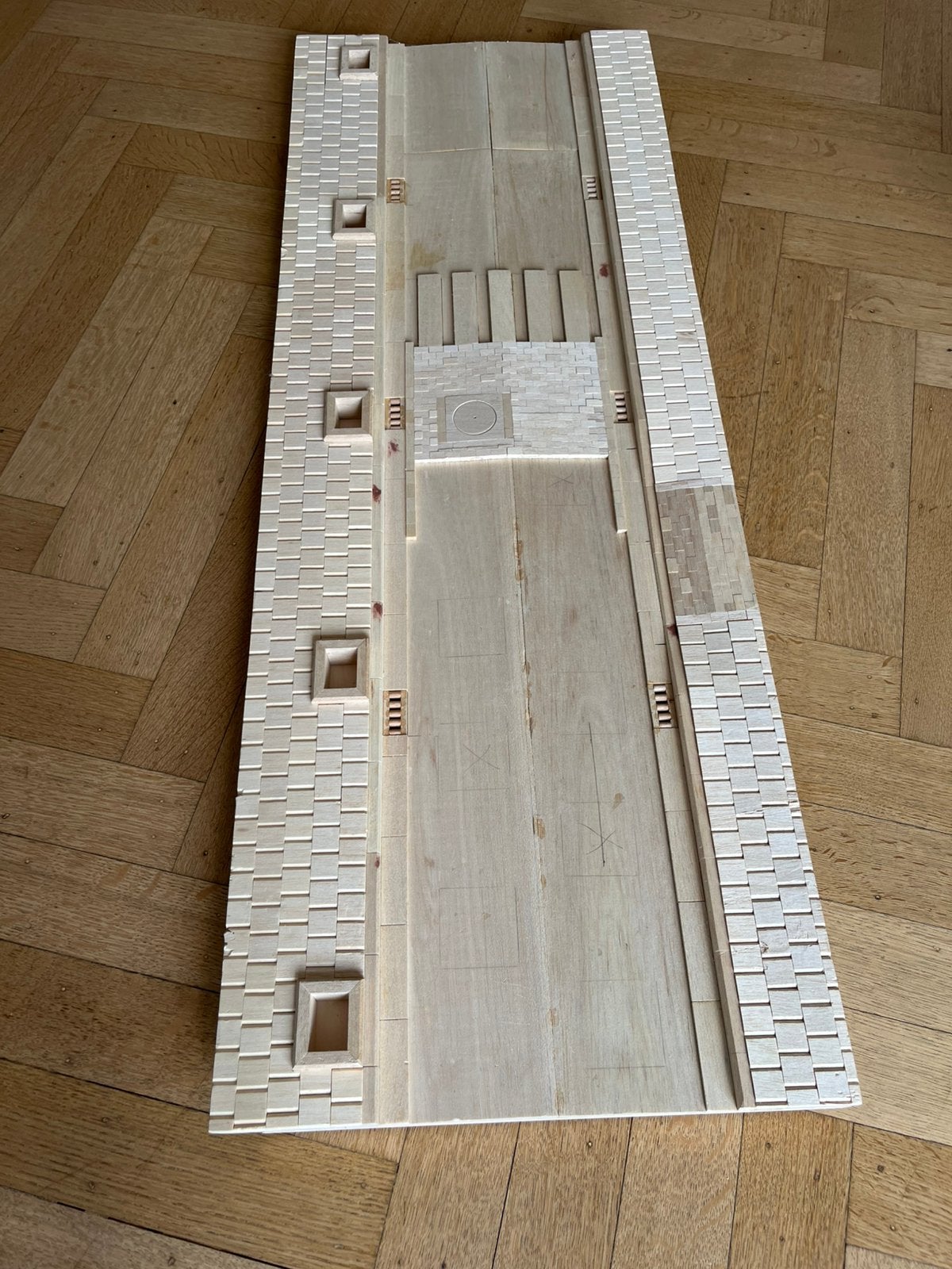 Diorama xl. Road segment for 1:20 / 1:24, Huis en Inrichting, Woonaccessoires | Kamerschermen, Ophalen of Verzenden, Zo goed als nieuw