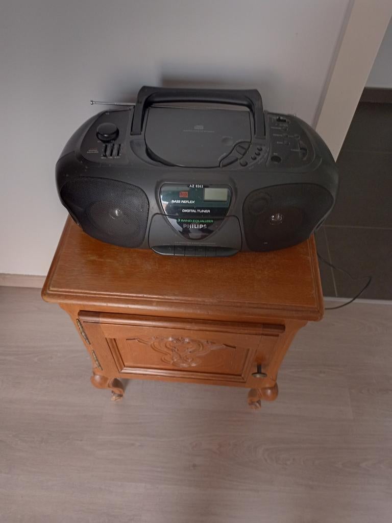 Draagbare radio cd-speler Philips az8262, Ophalen, Radio
