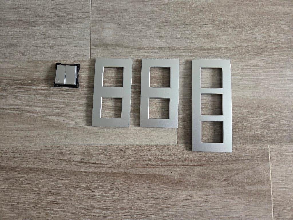 Schakelmateriaal Niko Intense Sterling, Doe-het-zelf en Bouw, Ophalen, Nieuw, Overige merken