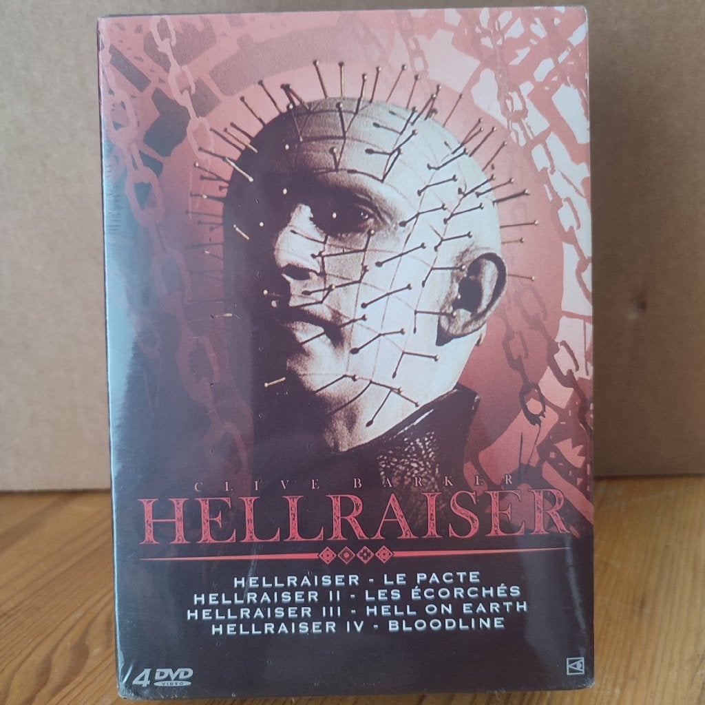 HELLRAISER - Coffret dvd Films n1 à 4/10 (Clive Barker) NEUF, Enlèvement ou Envoi, Neuf, dans son emballage, Occulte