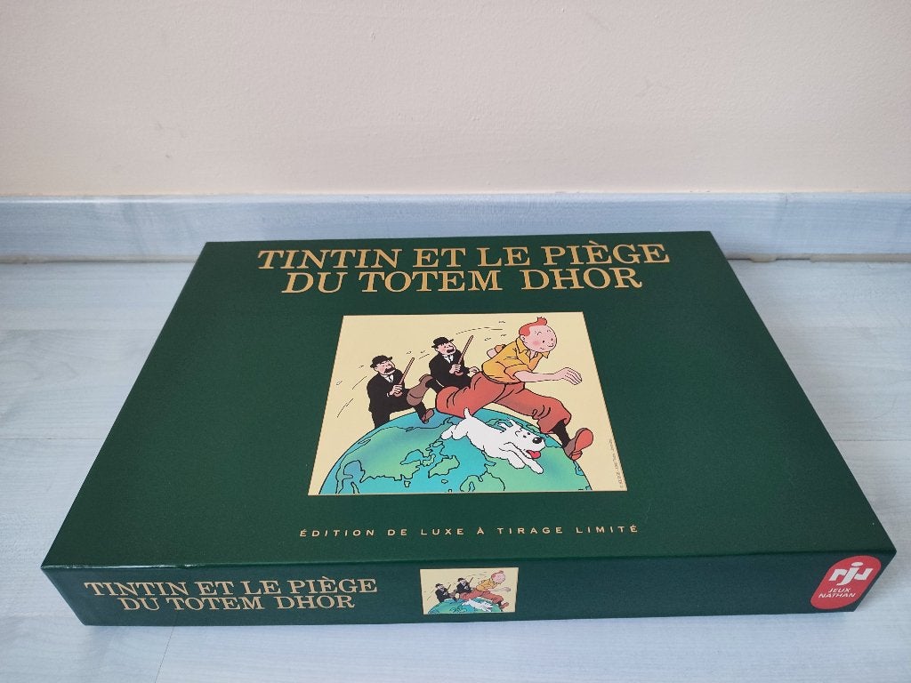 Tintin et le Piège du Totem Dhor neuf, Enlèvement, Tintin, Neuf, Livre ou Jeu