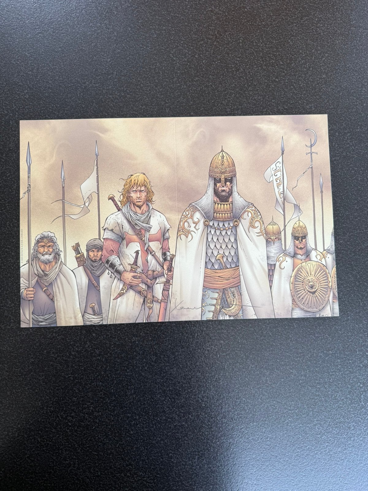 Couverture BD Croisade dedicacee, Livres, Enlèvement ou Envoi, Comme neuf