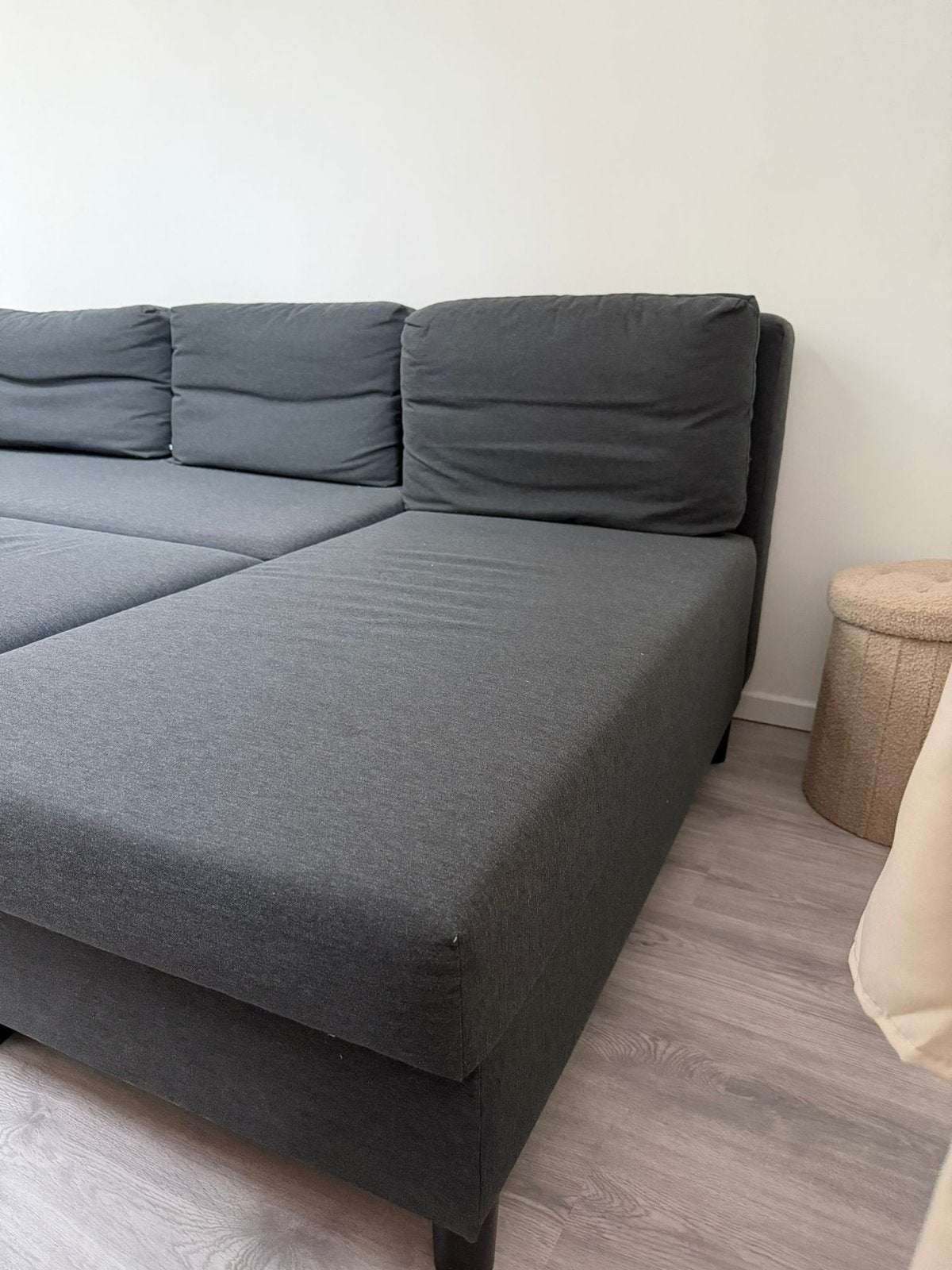 Canapé-lit IKEA gris – Excellent état, Maison & Meubles, Enlèvement, Comme neuf, Gris