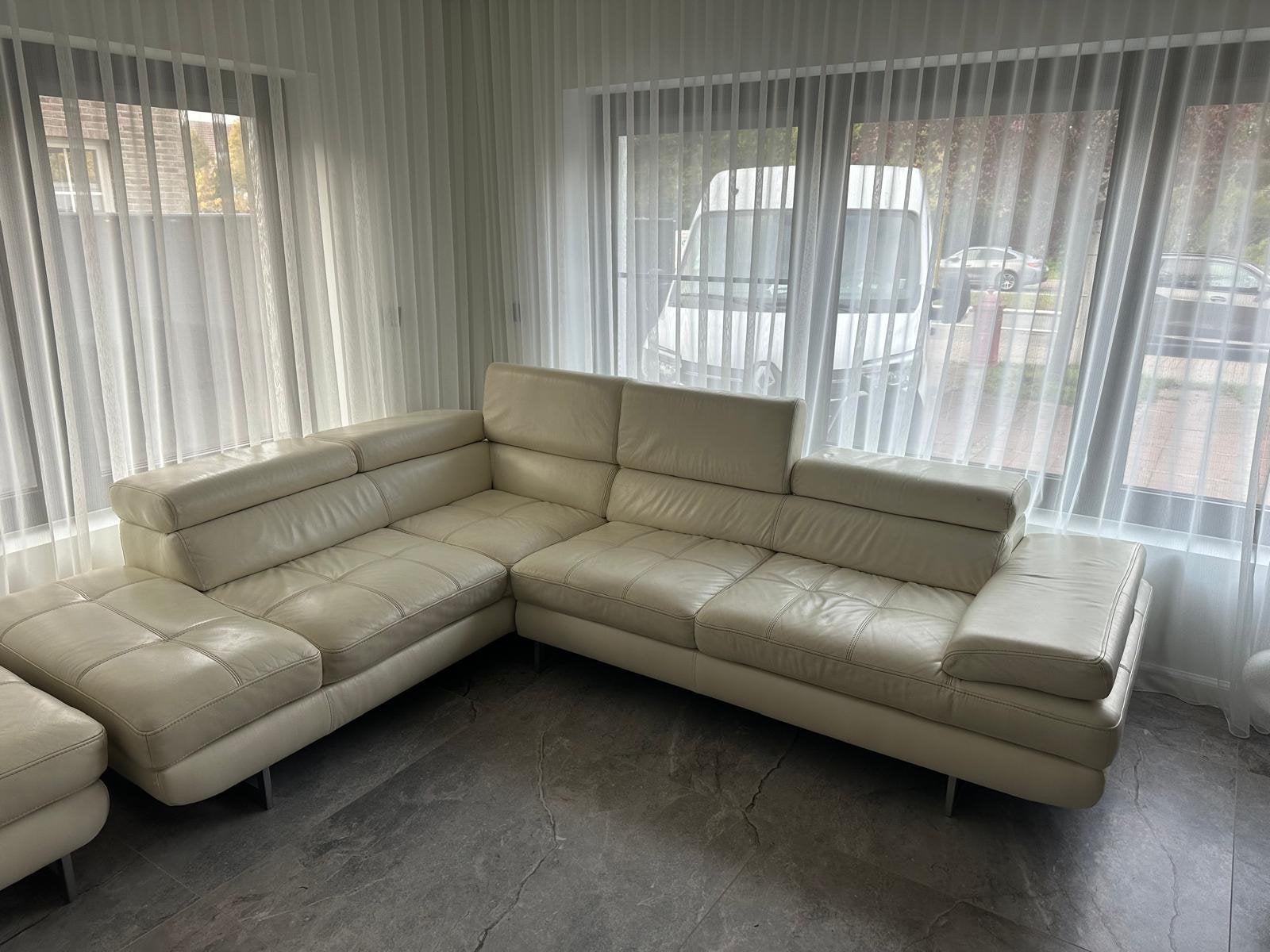 Zetel, Maison & Meubles, Enlèvement, Comme neuf, Cuir