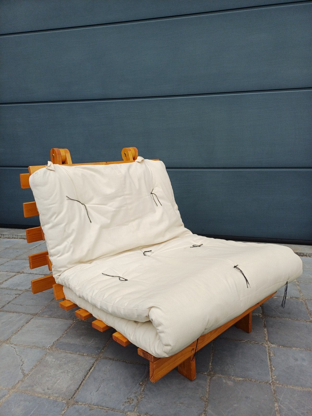 Futon ikea 1 personne, Enlèvement, Utilisé, Une personne, Crème