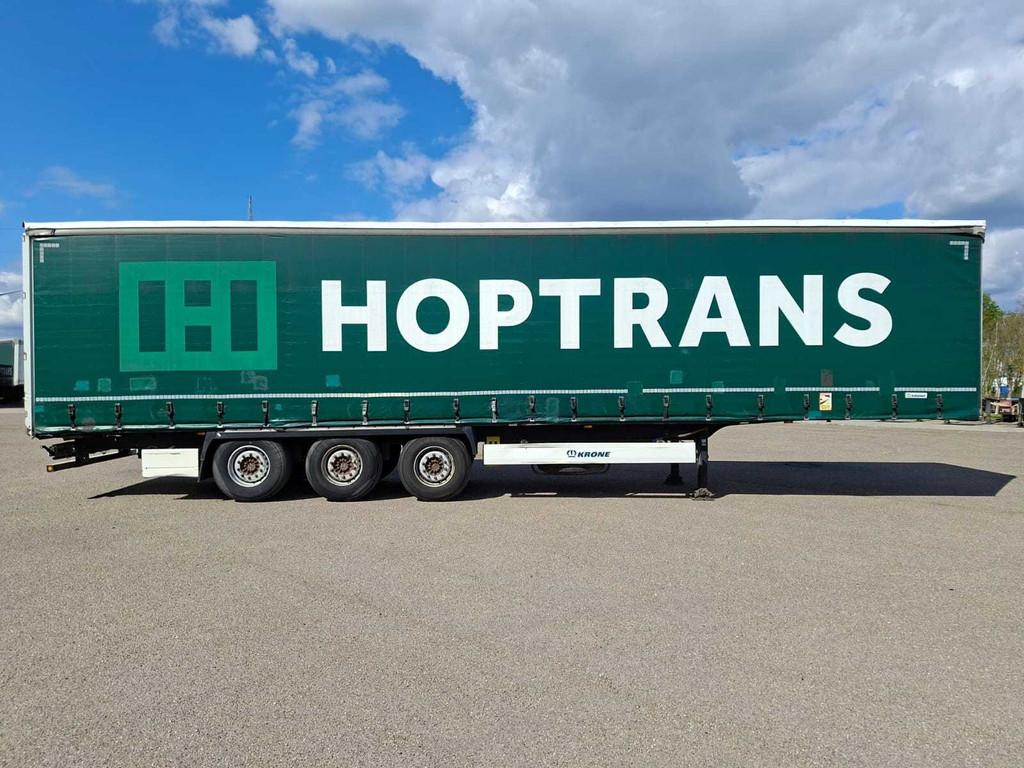 2018 Krone Oplegger/schuifzeiltrailer - 3 assen - 39T, Auto's, Vrachtwagens, Overige brandstoffen, Bedrijf, Aanhangers en Opleggers