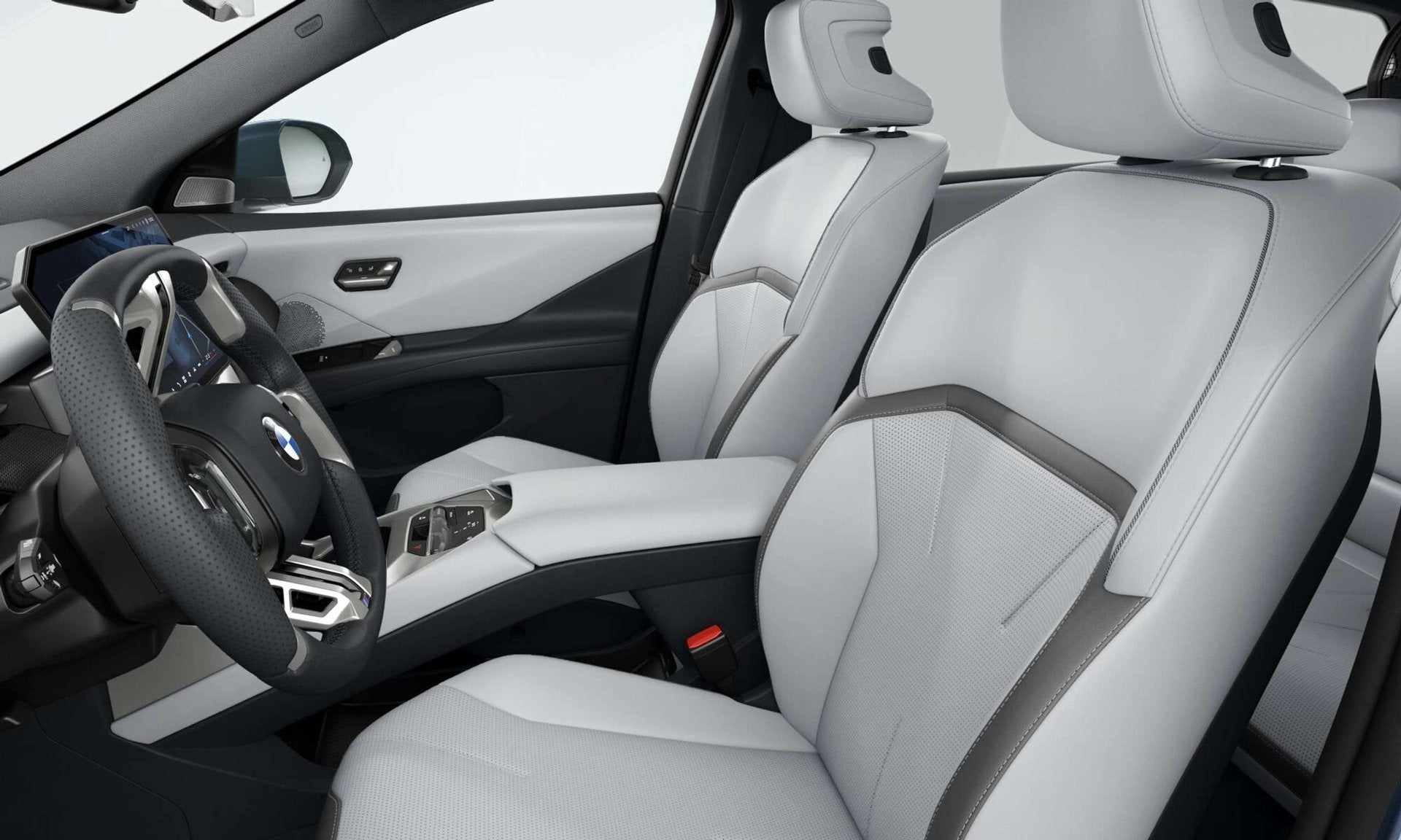 BMW iX3 50 xDrive M Sport / PANO / TREKHAAK / STUURVERW / 3D, Automaat, Gebruikt, Euro 6, Blauw