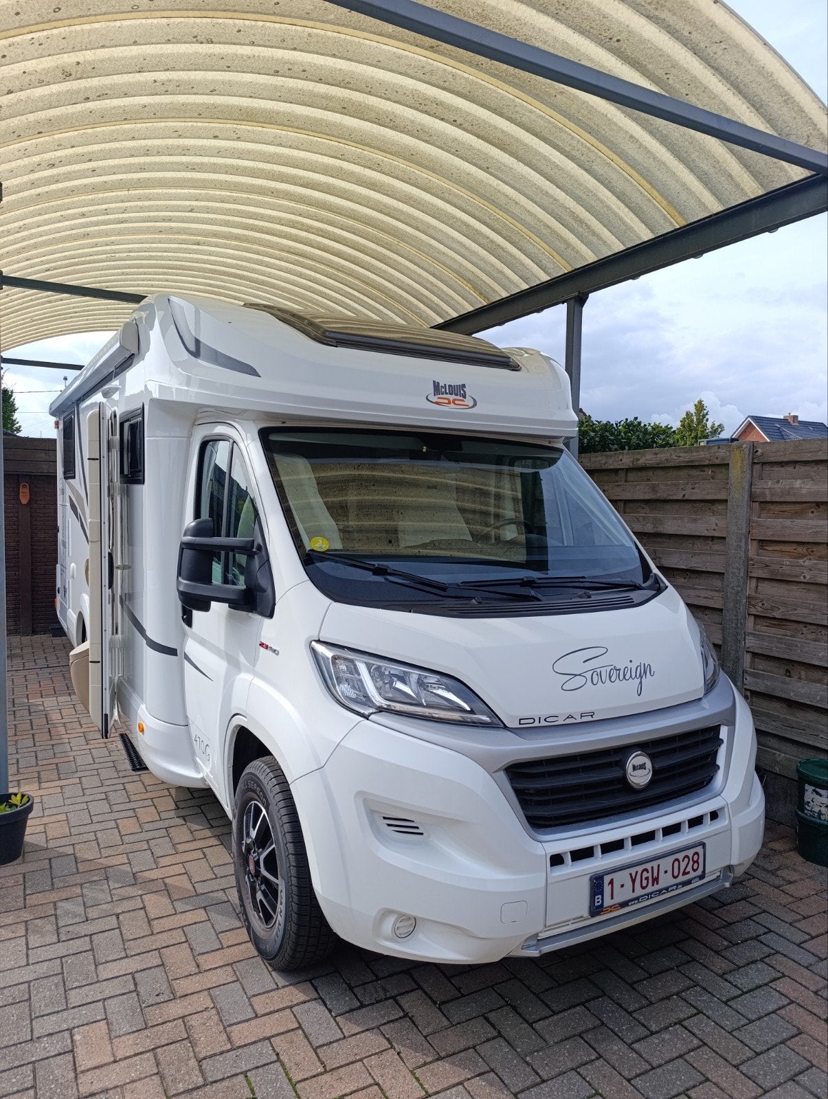 Fiat Ducato Mc Louis sovereign, Caravanes & Camping, Jusqu'à 4, Toilette à cassette, Fiat, Boîte manuelle