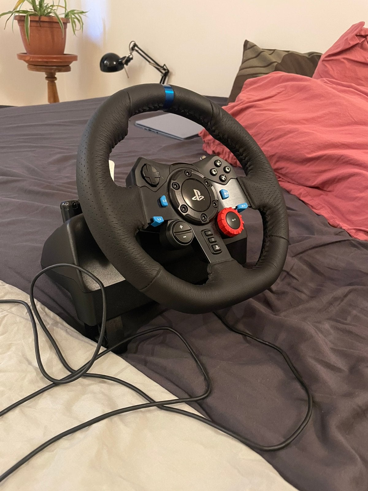Logitec G29 driving force racing wheel, Ophalen, Zo goed als nieuw, Stuur of Pedalen, PlayStation 4