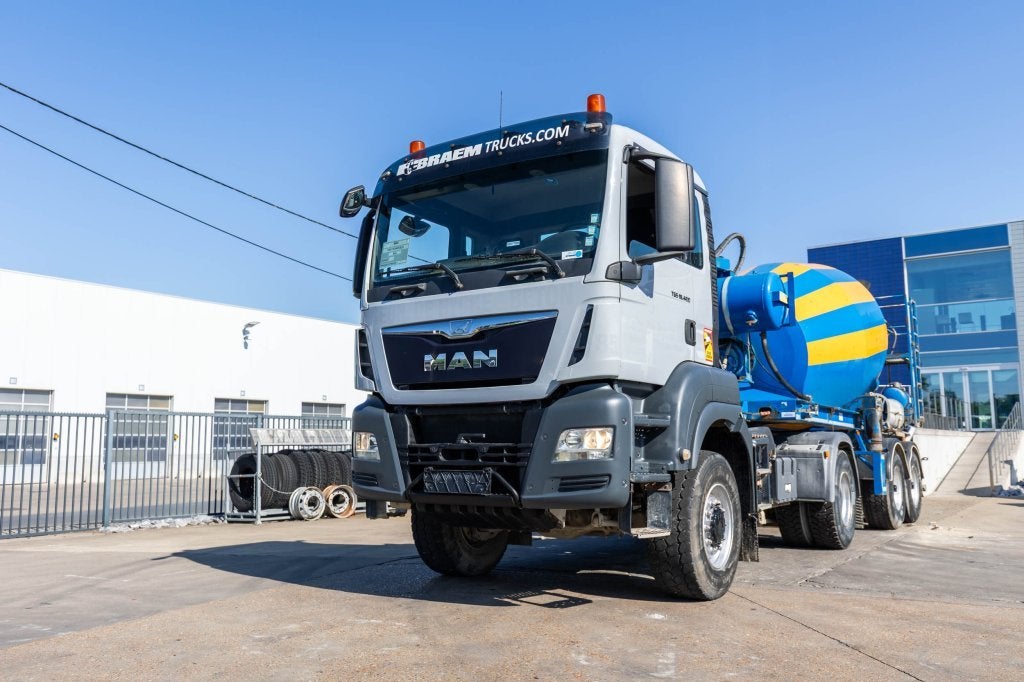 MAN TGS 18.400 BLS -4X4+LIEBHERR 10M3 (2018) (bj 2014), Auto's, Vrachtwagens, Automaat, Achterwielaandrijving, 400 pk, MAN