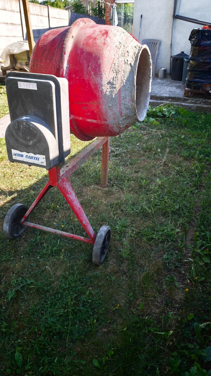 Bétonnière a vendre, Ophalen, Gebruikt