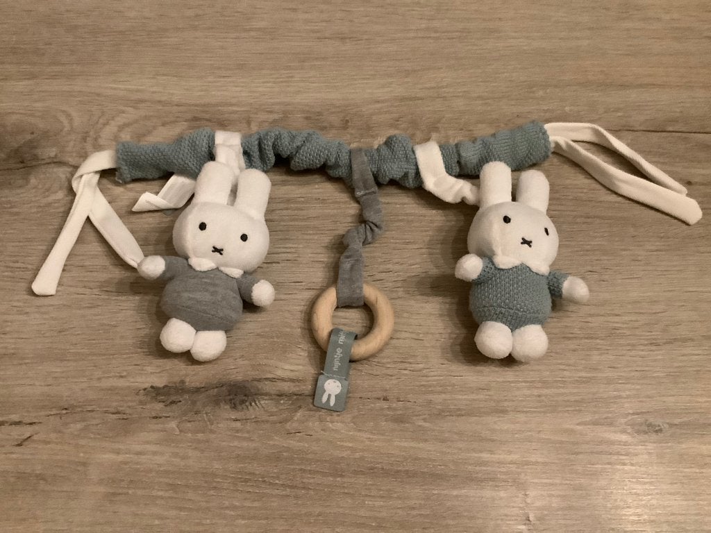 Jouet pour siège auto pour bébé Miffy, Enlèvement ou Envoi, Comme neuf, Autres types