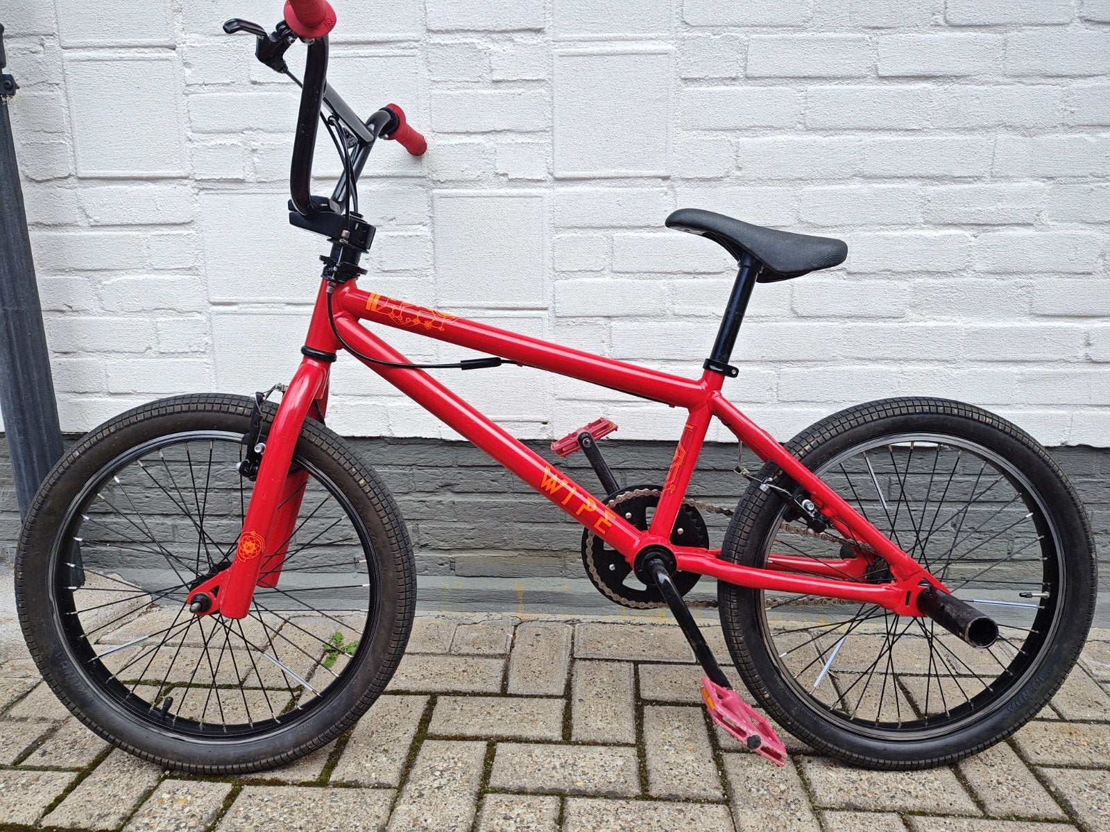 BMX 20", Fietsen en Brommers, Ophalen, Staal, Velgrem, 20 tot 24 inch