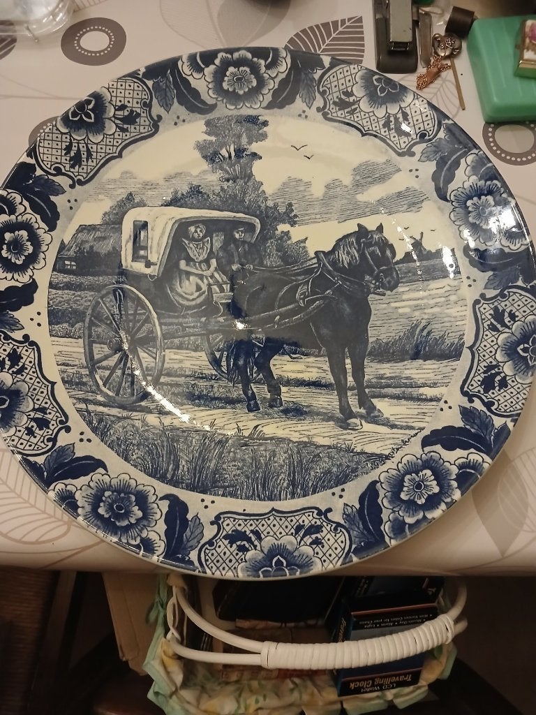 Assiette décorative, Antiquités & Art, Enlèvement