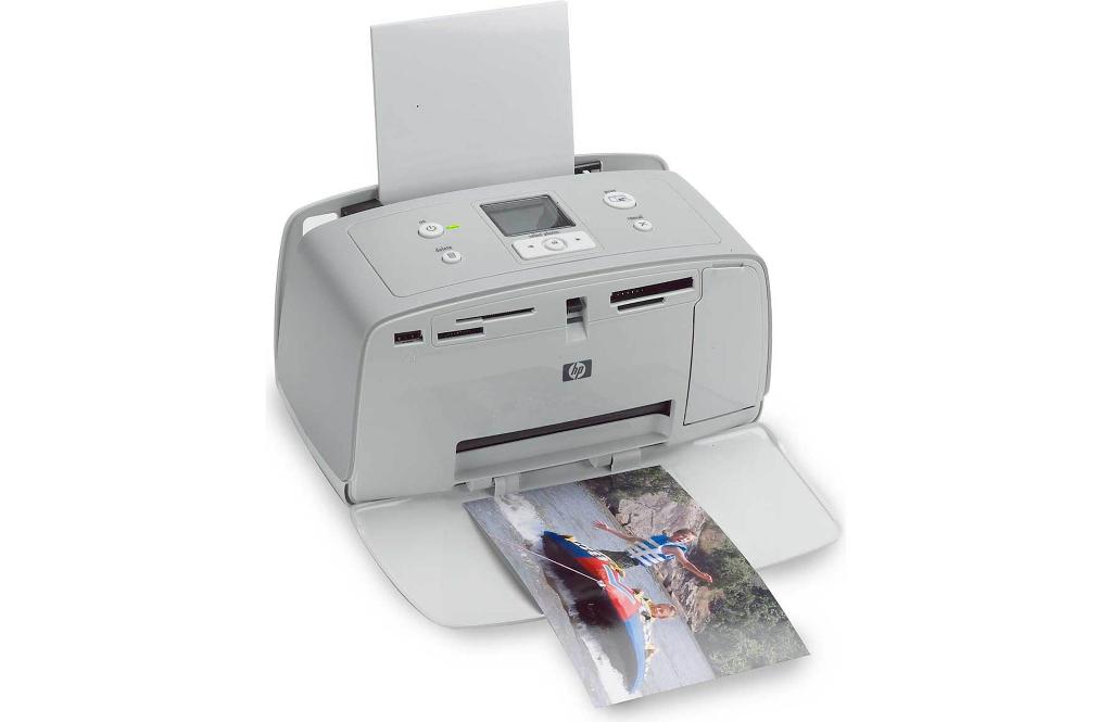 HP Photosmart 325 compacte fotoprinter, Fotoprinter, Kleur printen, Zo goed als nieuw, HP printer