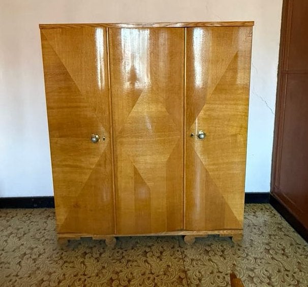 Prachtige De Coene kleerkast uit jaar 1920, Antiek en Kunst, Ophalen