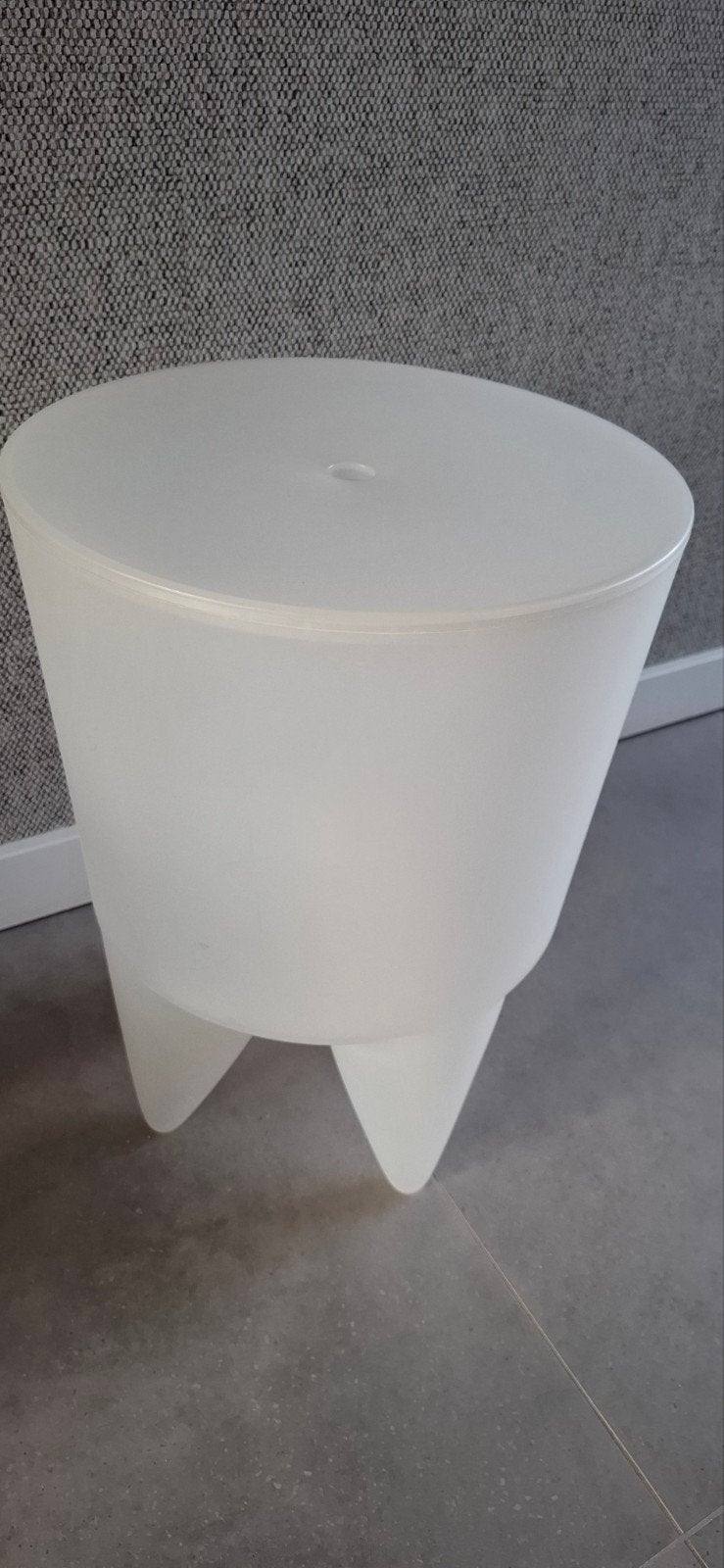 Starck Design Kruk Wit Doorschijnend, Enlèvement ou Envoi