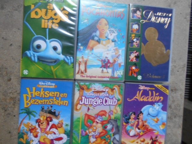 Mooie VHS video films voor kids / 3 voor 5 €, Ophalen of Verzenden, Zo goed als nieuw, VHS