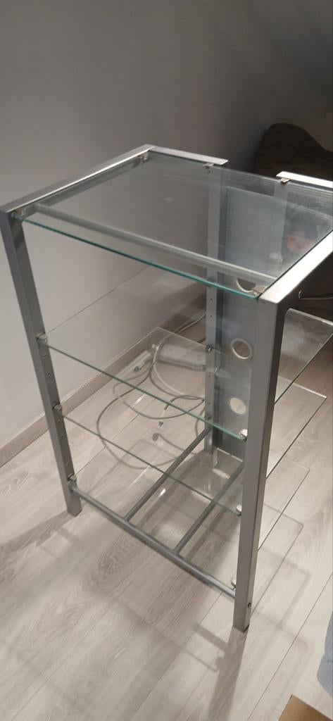 Tv kast in glas!, Huis en Inrichting, Ophalen, Glas
