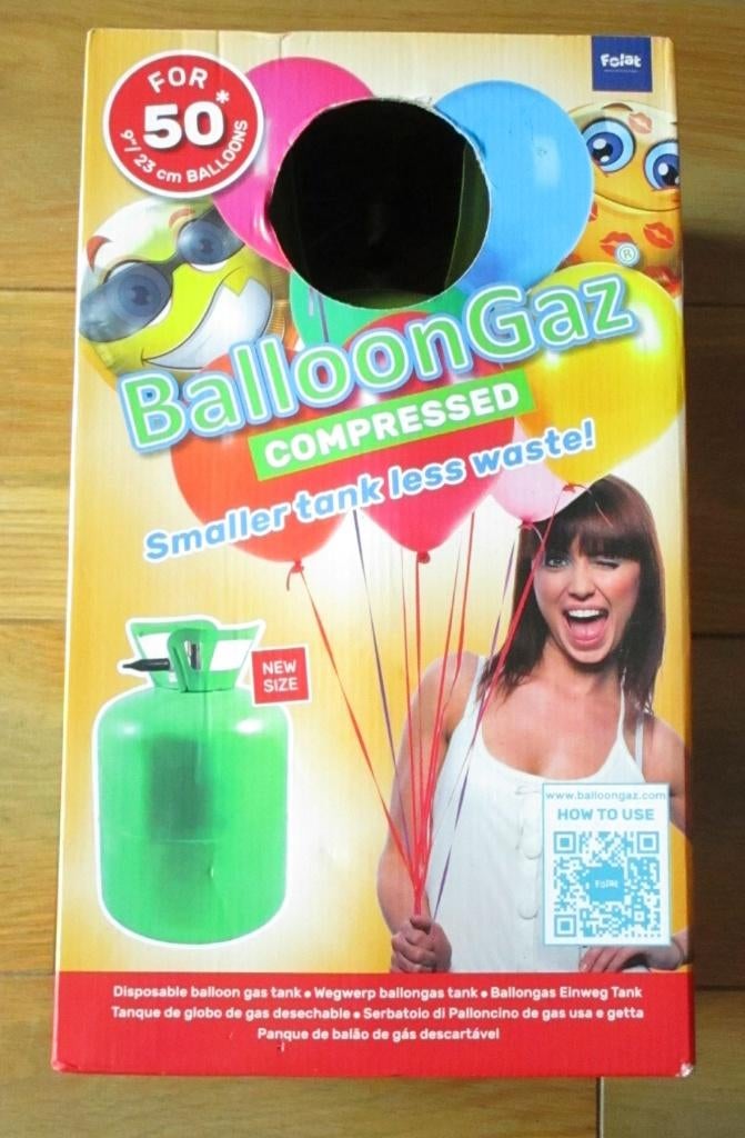 balloon Gaz Nieuw, Hobby en Vrije tijd, Ophalen, Nieuw, Feestartikel
