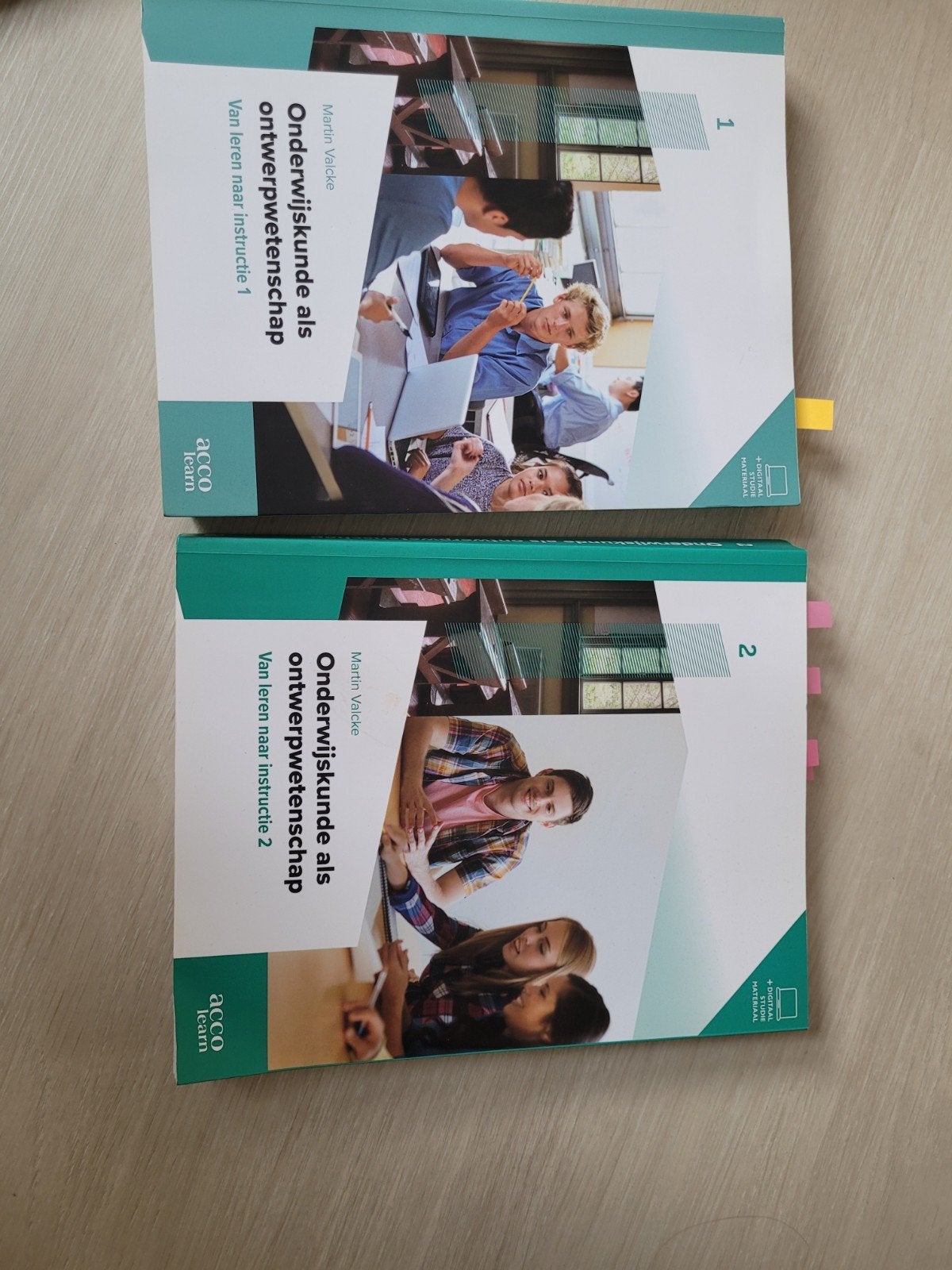 Martin Valcke - Deel 1 en deel 2, Boeken, Wetenschap, Ophalen of Verzenden, Martin Valcke