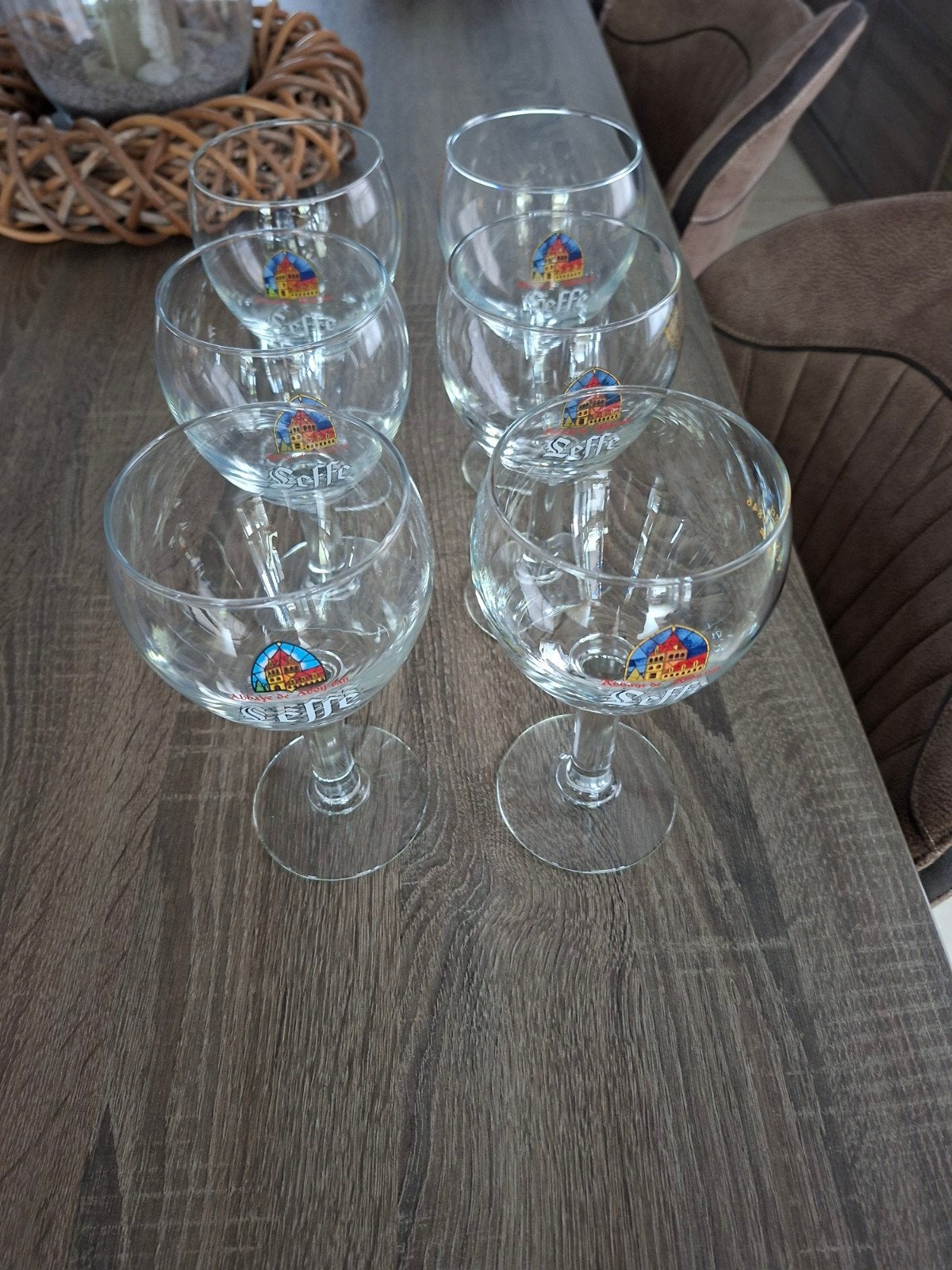 6 leffe glazen, Verzamelen, Ophalen