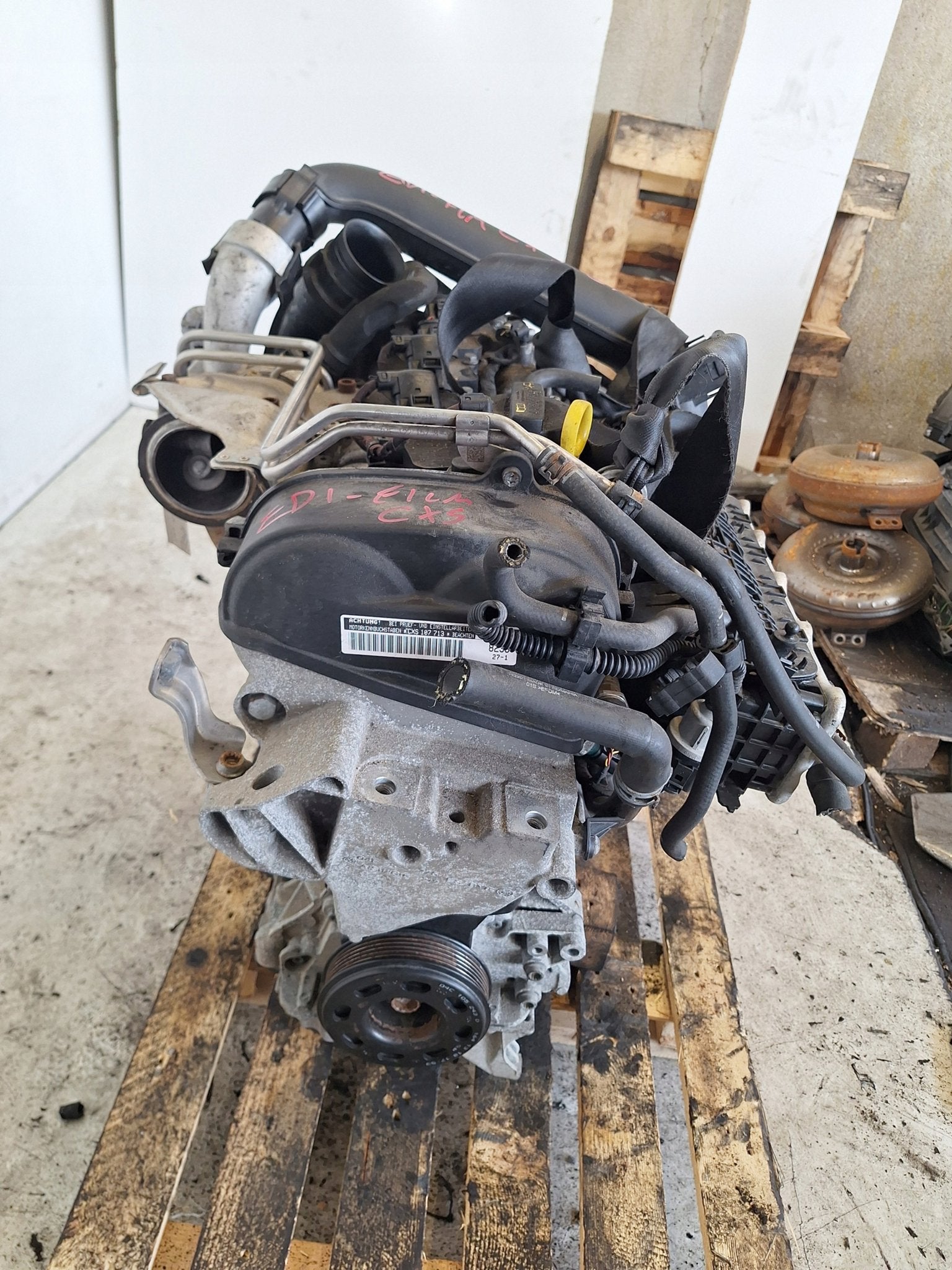 Moteur CXSB Complet AUDI A3 GOLF VW SCIROCCO, Verzenden, Gebruikt, Overige automerken