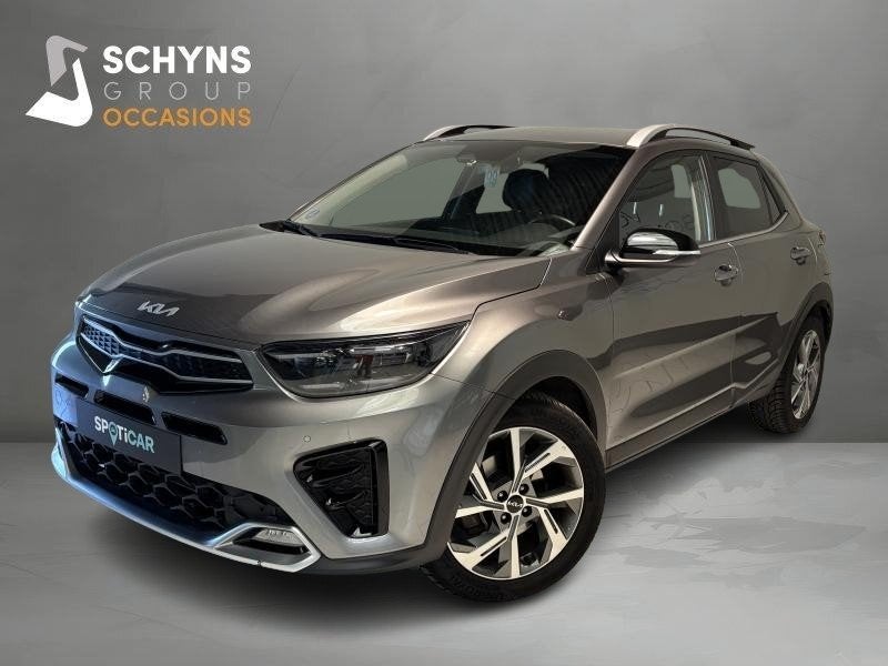 Kia Stonic GT-Line, Autos, Kia, Argent ou Gris, Achat, Boîte manuelle, Noir
