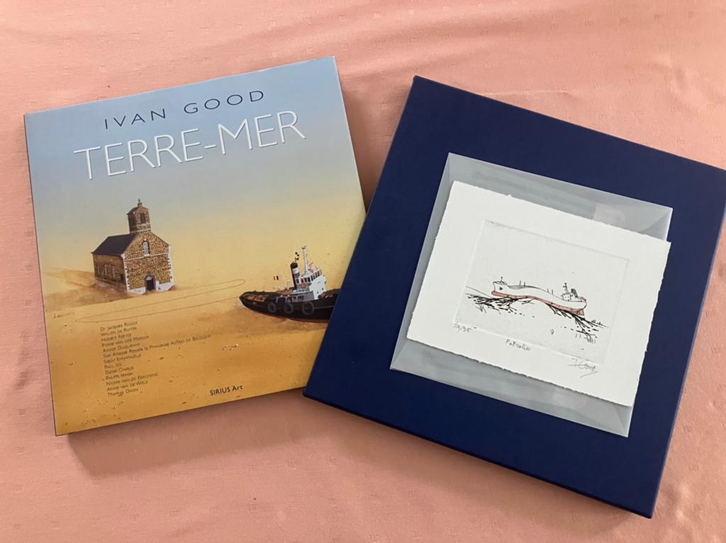 Signé Ivan Good Terre Mer No. 71/150 édition de luxe, Enlèvement ou Envoi, Comme neuf