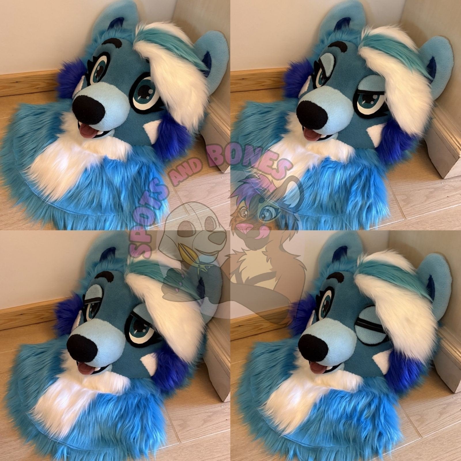 Nieuwe fursuit head (optie partial), Ophalen of Verzenden