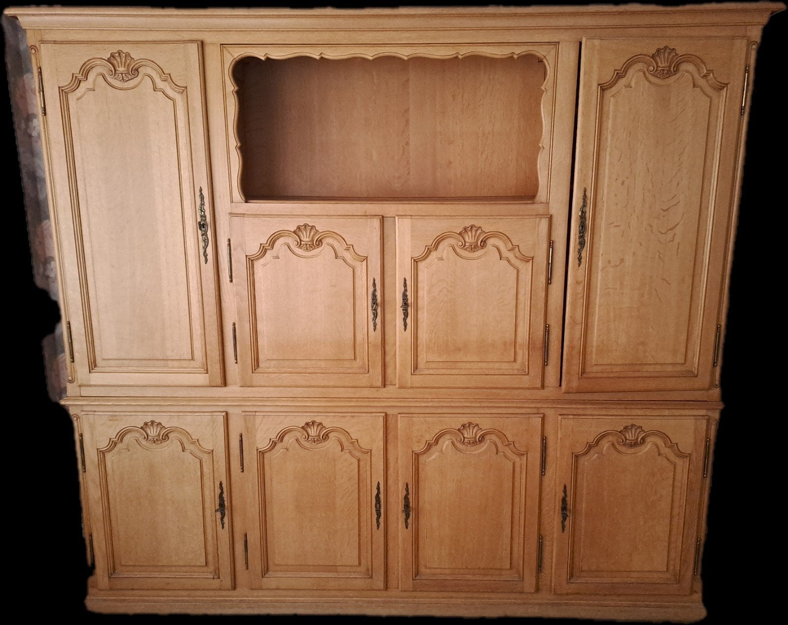 Armoire salle à manger en bois plein, Maison & Meubles, Enlèvement