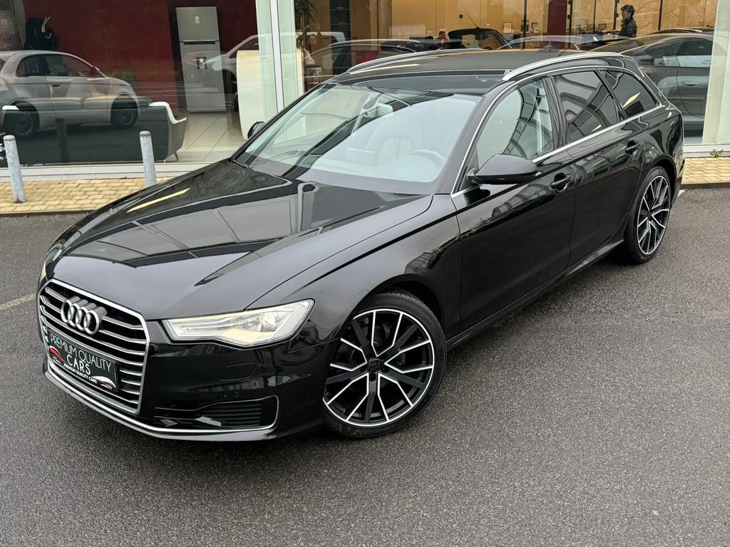 Audi A6 CUIR / NAVIGATION / CAPTEURS / AUTOMATIQUE /, Autos, Cuir, Euro 6, Entreprise, Noir