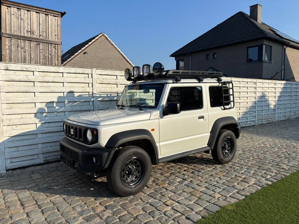 Suzuki Jimny, 2024, 7 jaar garantie, Auto's, Suzuki, 75 kW, 4 cilinders, Wit, Bedrijf