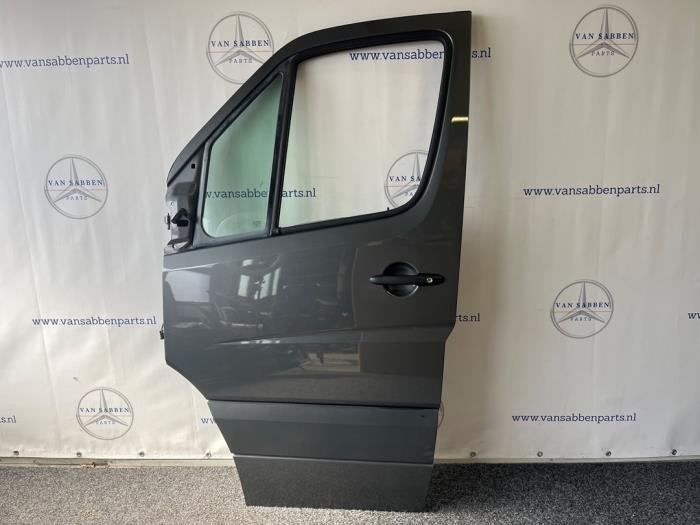 Portière 2portes gauche d'un Mercedes Sprinter (XX), -, 3 mois de garantie, Utilisé, Porte