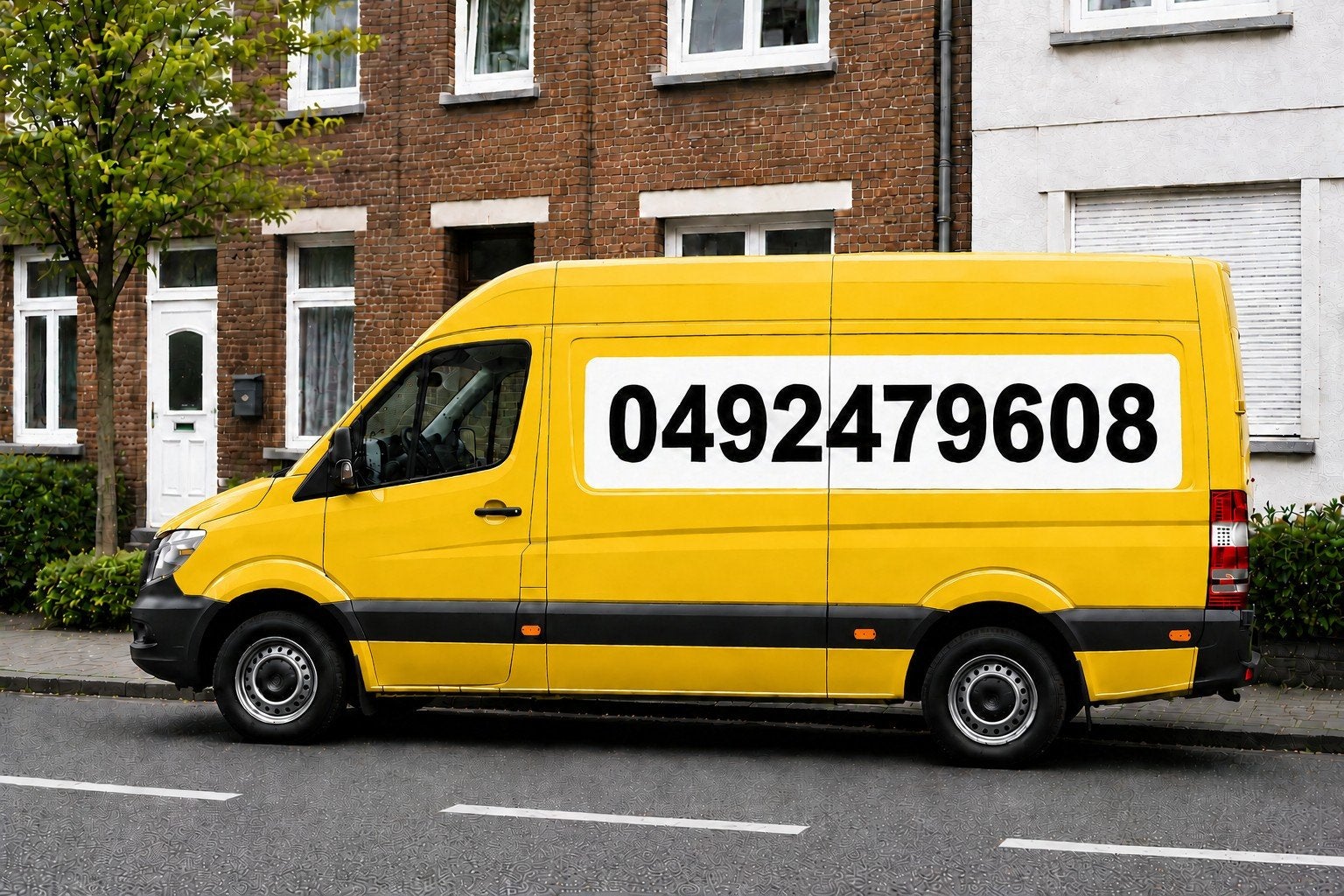 camionnette, Déménagement, transport, livraison, vide