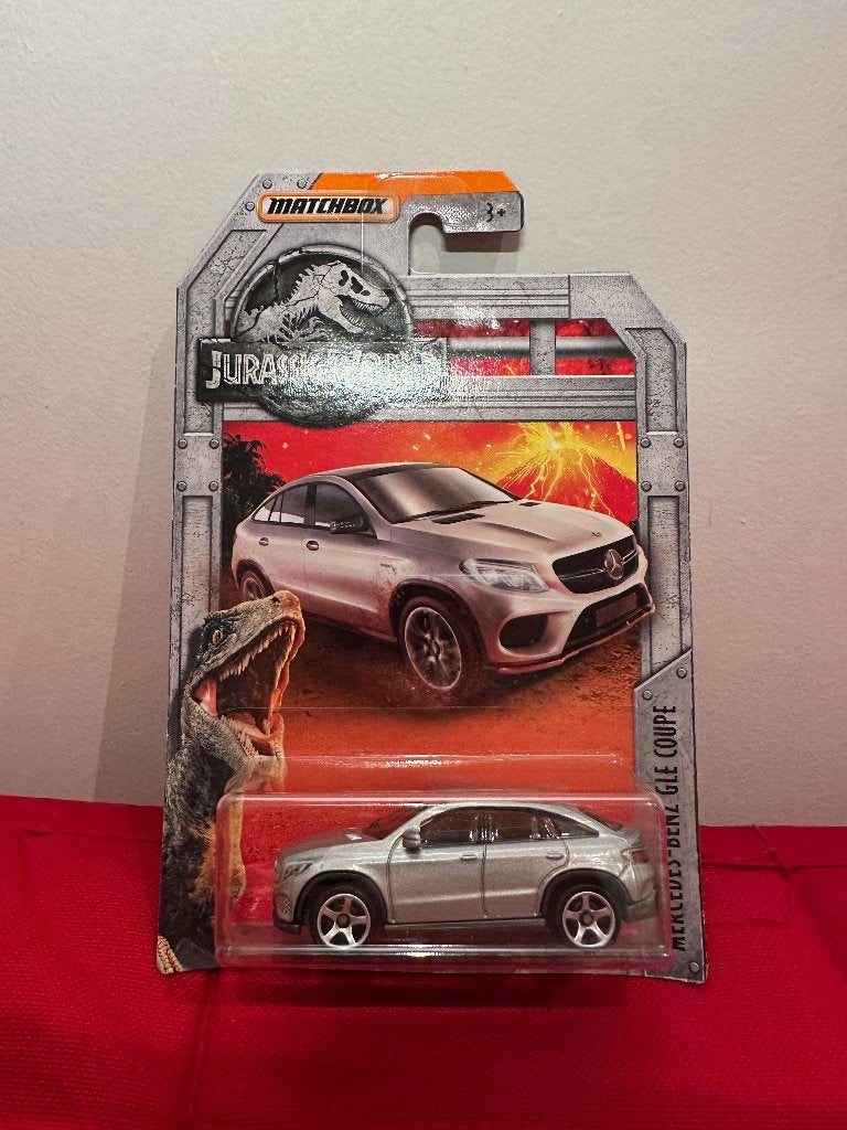 Matchbox Jurassic World - Mercedes-Benz GLE Coupé, Hobby en Vrije tijd, Ophalen of Verzenden, Nieuw, Auto