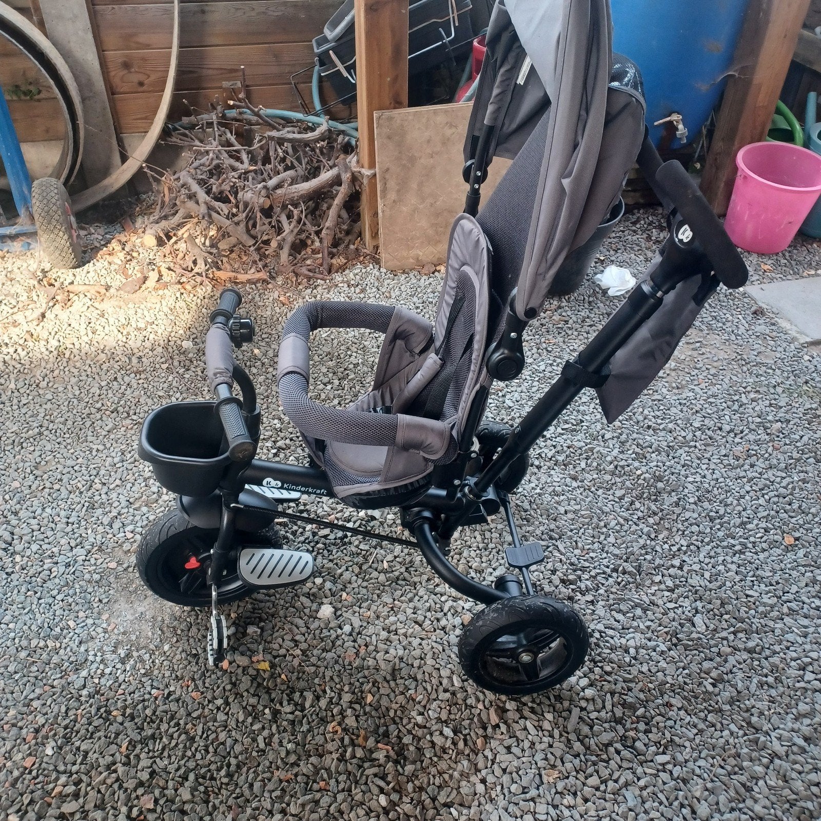 driewieler Kinderkraft, Fietsen en Brommers, Ophalen, Duwstang