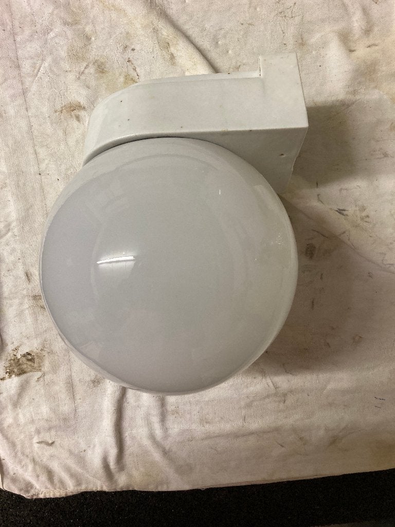 Applique ancienne en porcelaine, Blanc, Vintage, Autres types, 15 cm