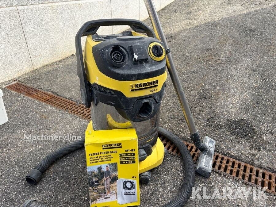 Location - aspirateur de chantier Kärcher WD6, Bricolage & Construction, Outillage | Ponceuses, Enlèvement, Neuf, 1200 watts ou plus
